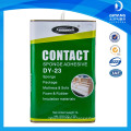 Colle adhésive de contact d&#39;éponge en caoutchouc de polyuréthane de baril en métal